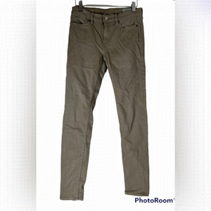 ALL Saints Mast Garment Dye Jeans Tan Colour Womens Waist Size 28